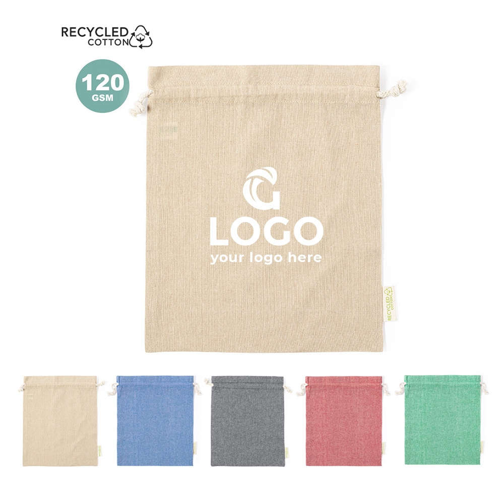 Recycled drawstring bag | Eco gift